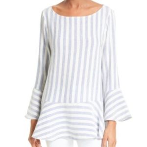 ALICE + OLIVIA Doyle Linen Blend Tunic